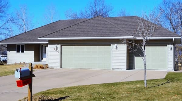 Asphalt shingle roof replacement in Eau Claire and Western WI